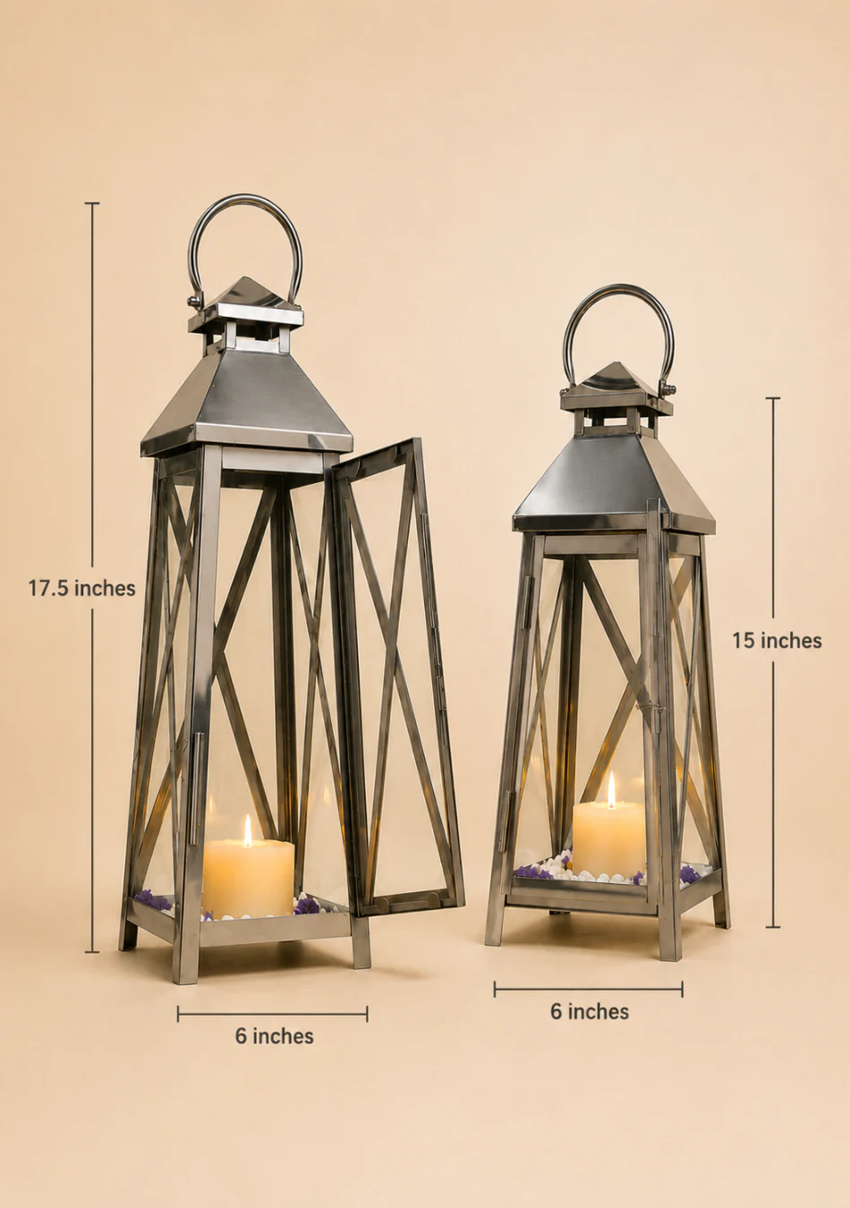 Budapest Lanterns - Set of 2 - Image 4