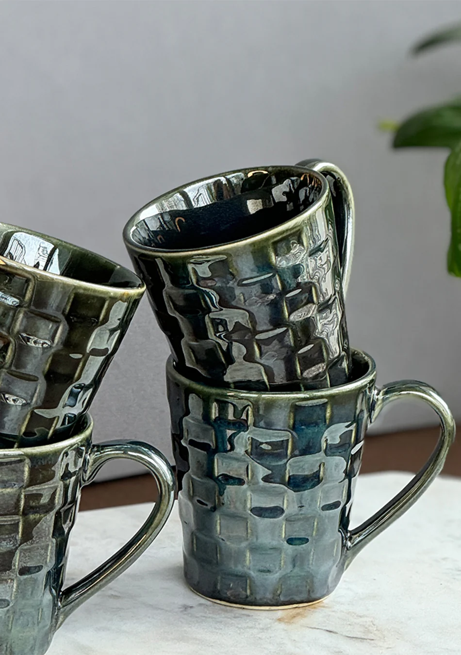 Nightjar Moss Mugs - Handcrafted - Image 9