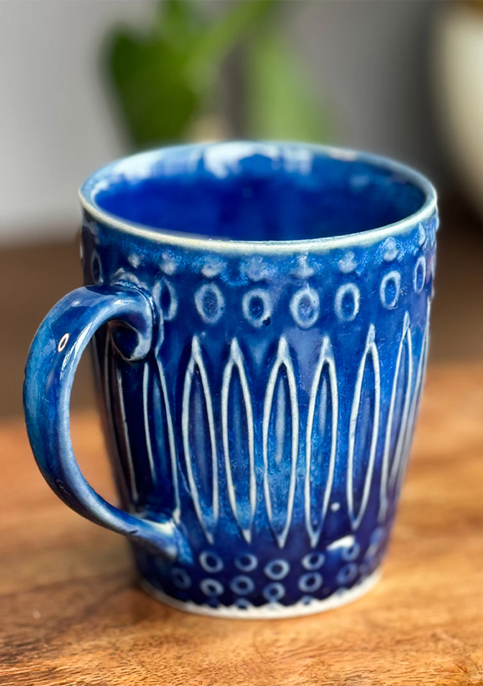 Swallow Azure Mugs - Handcrafted - Image 4