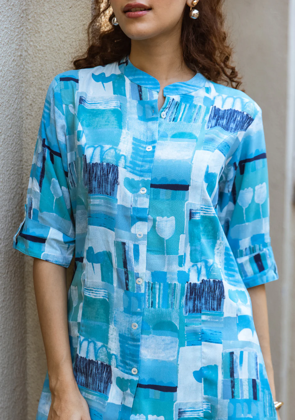 Cerulean Mosaic Top - Image 5