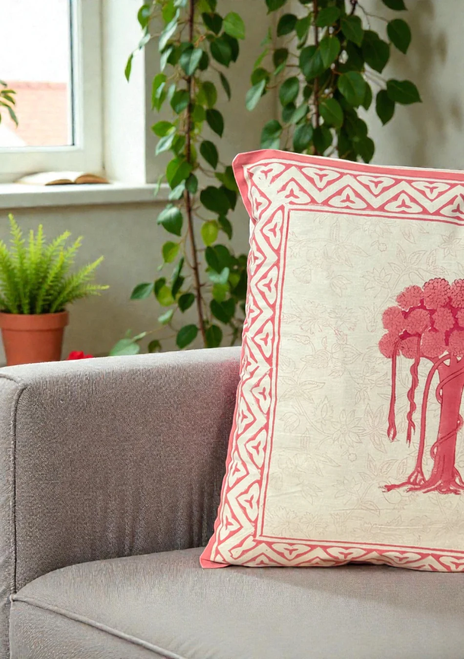 Cherry Blossom Cushion Cover - Image 3