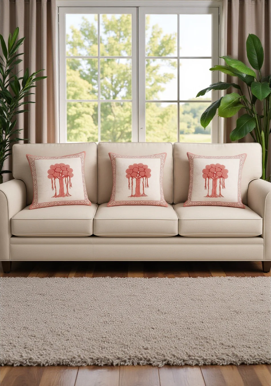 Cherry Blossom Cushion Cover - Image 4