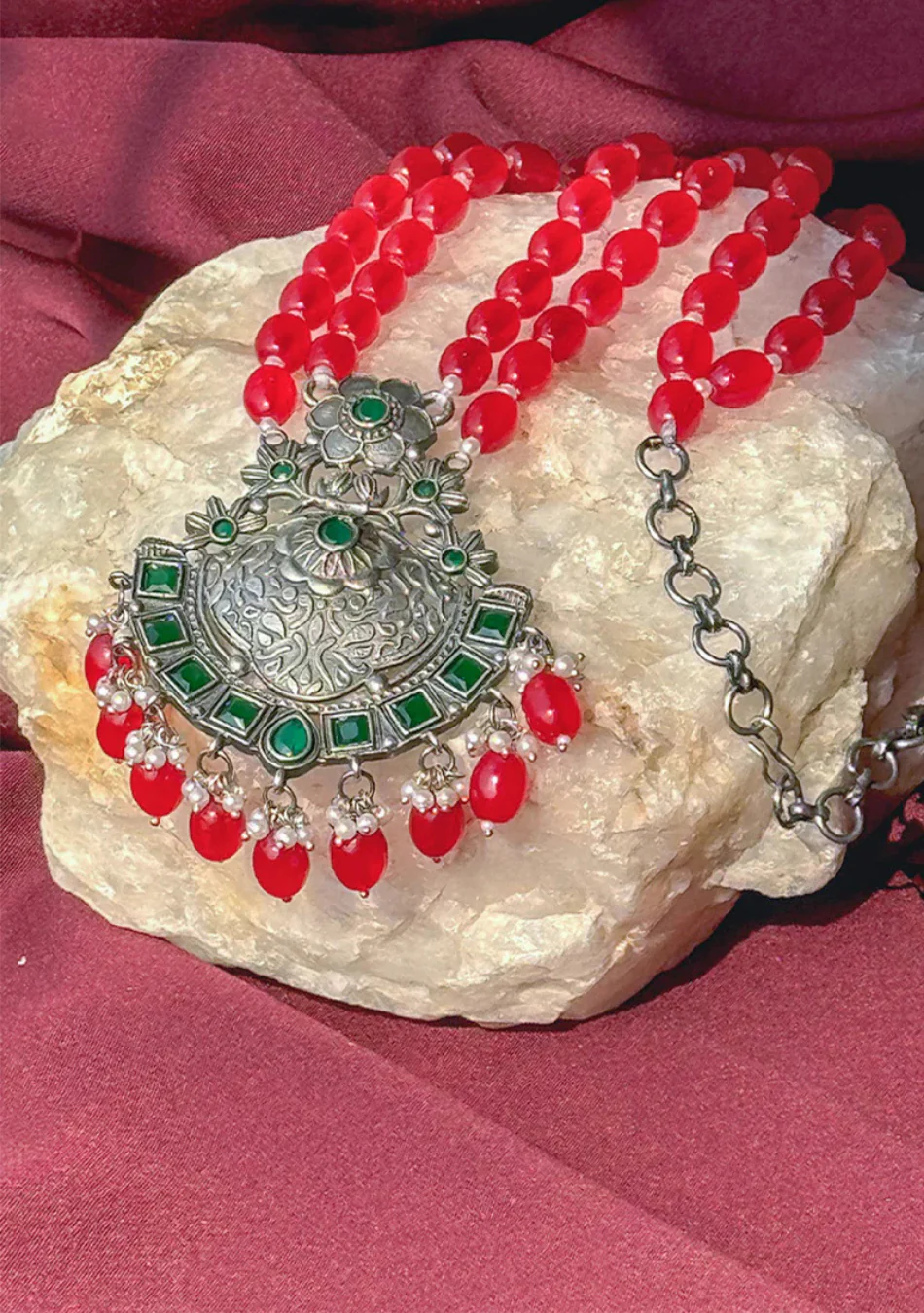 Cherry Maharani Pendant - Image 3
