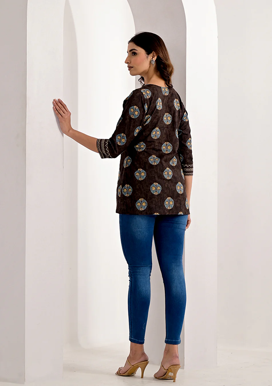 Sienna Noir Artisanal Top - Image 5