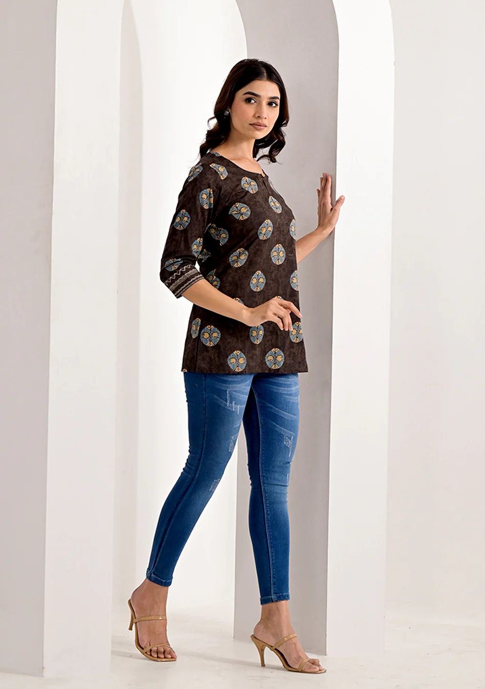 Sienna Noir Artisanal Top - Image 6