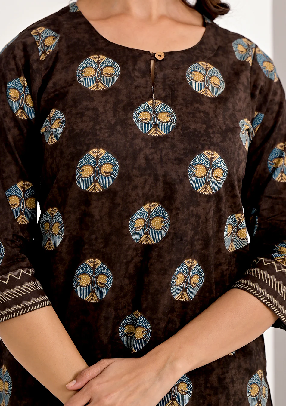Sienna Noir Artisanal Top - Image 7