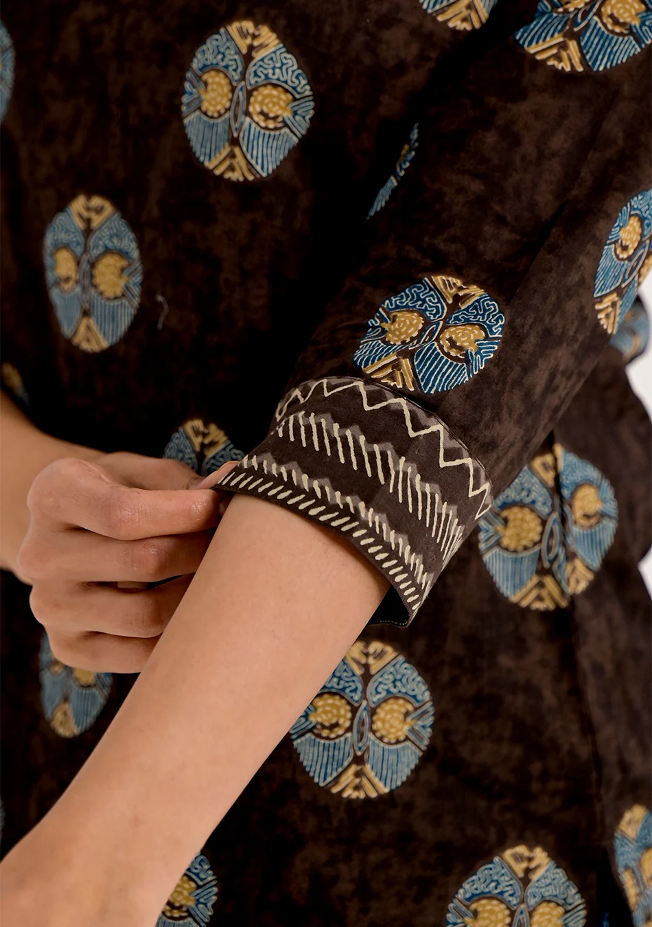 Sienna Noir Artisanal Top - Image 8