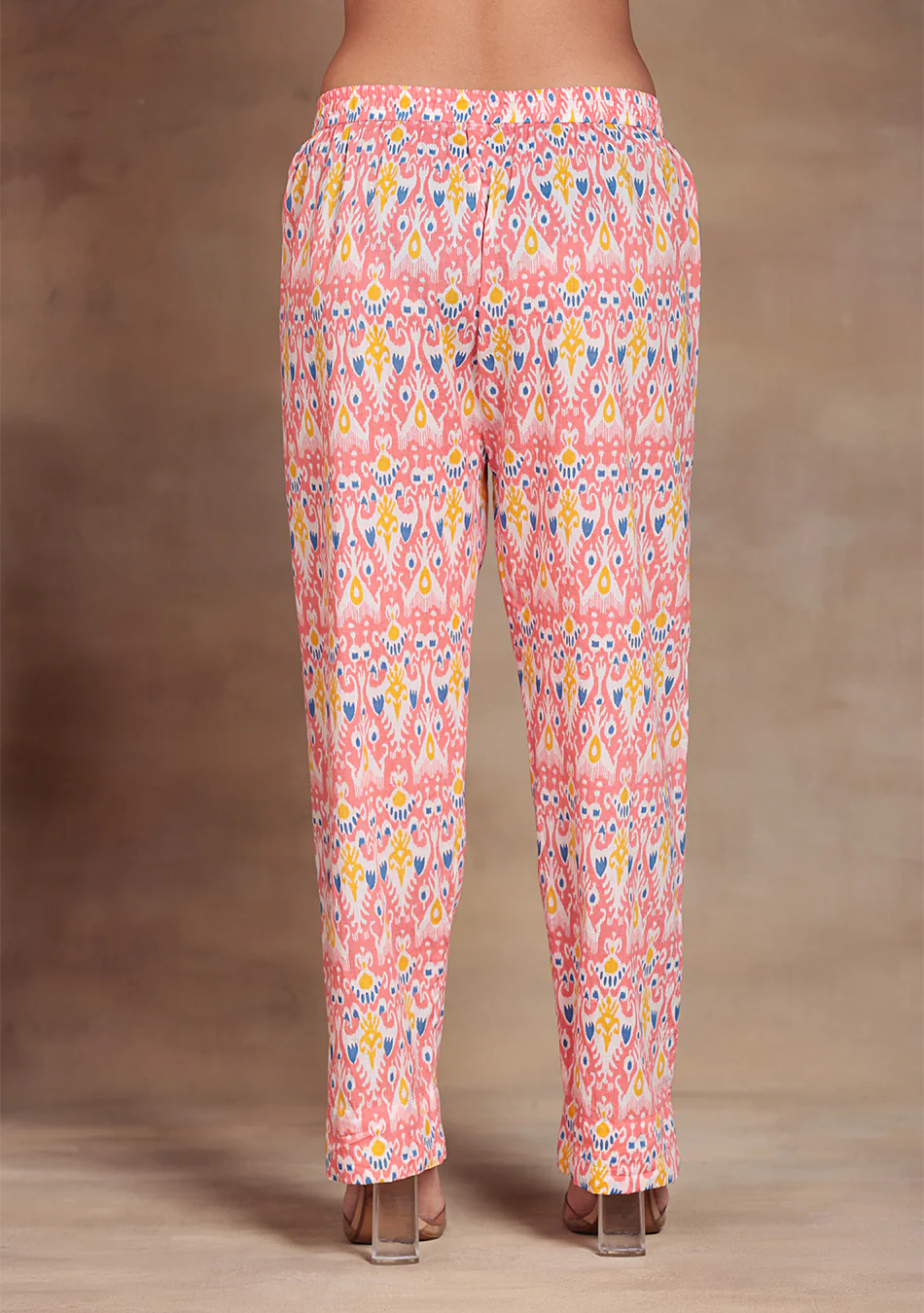 Aravalii Coral Ikkat Co-ord Set - Image 15