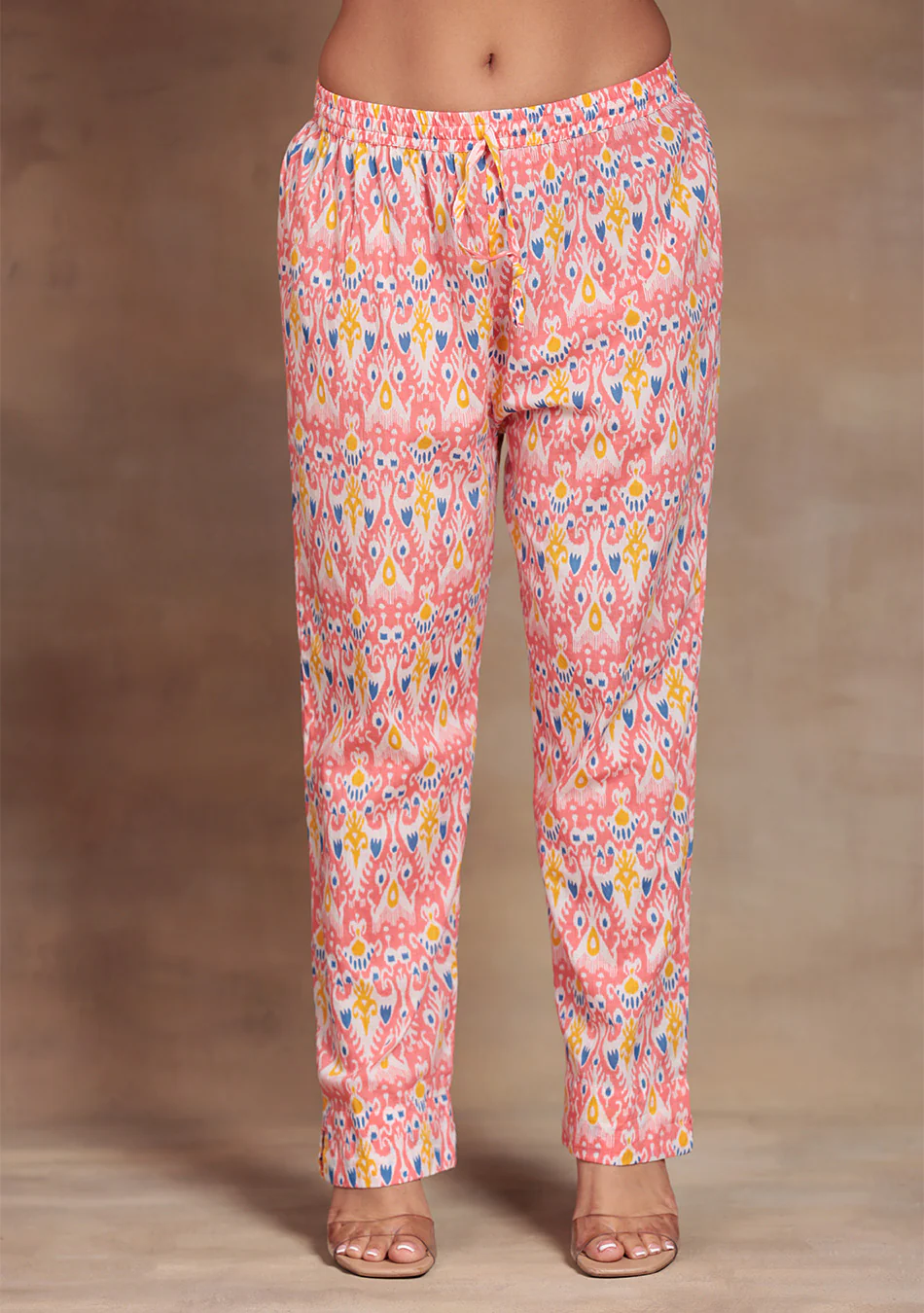 Aravalii Coral Ikkat Co-ord Set - Image 16