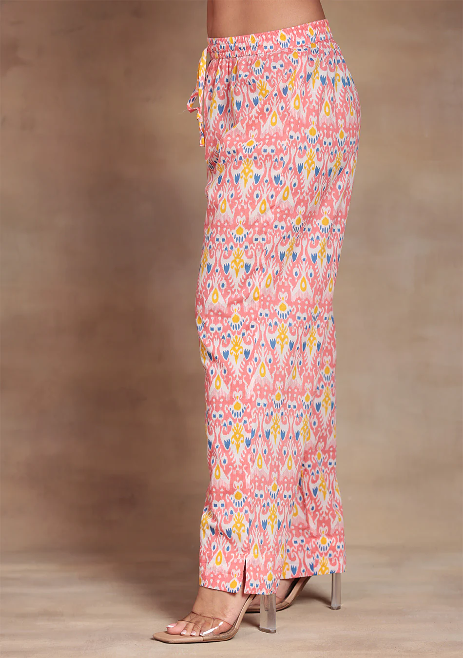 Aravalii Coral Ikkat Co-ord Set - Image 17