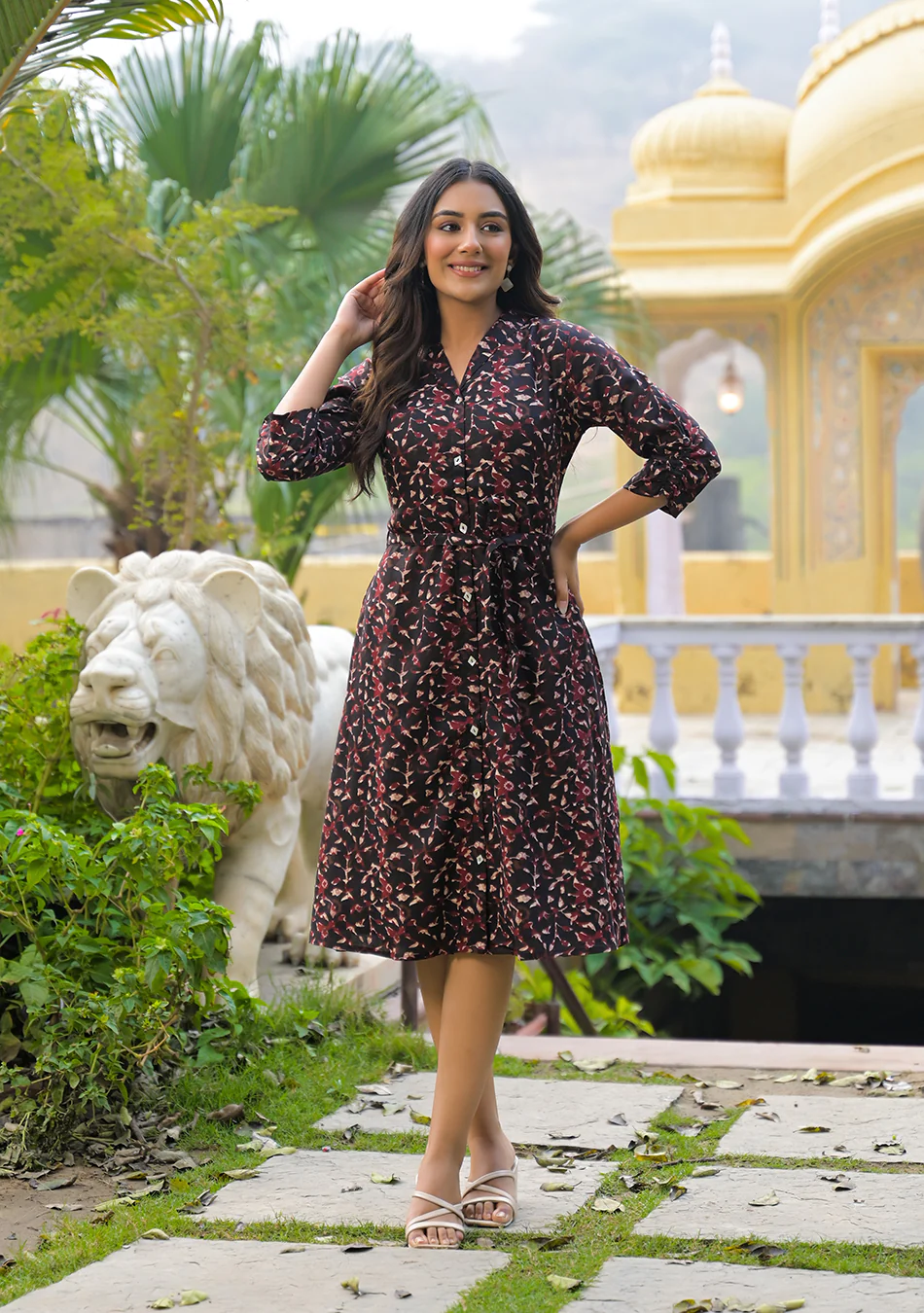 Ruby Garden Dress