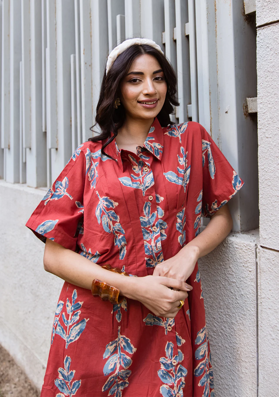 Crimson Jardin Dress - Image 6