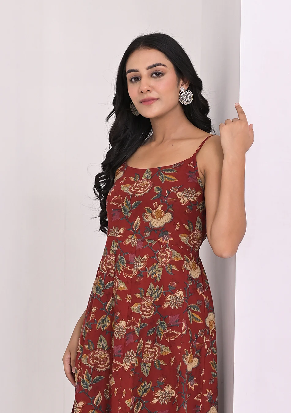 Aravalii Rouge Fleur Dress - Image 3