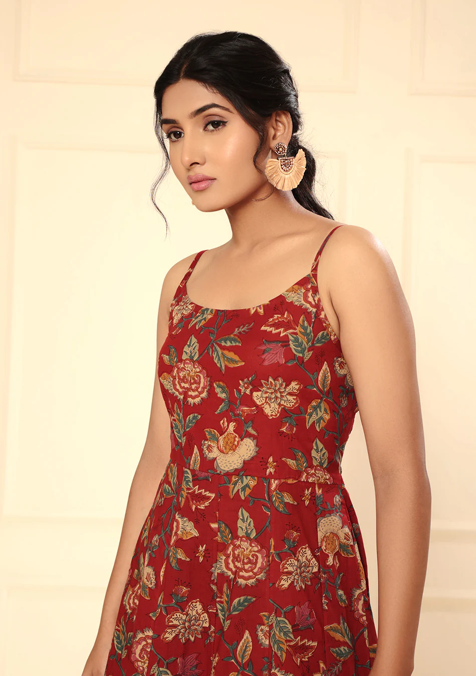 Aravalii Rouge Fleur Dress - Image 7