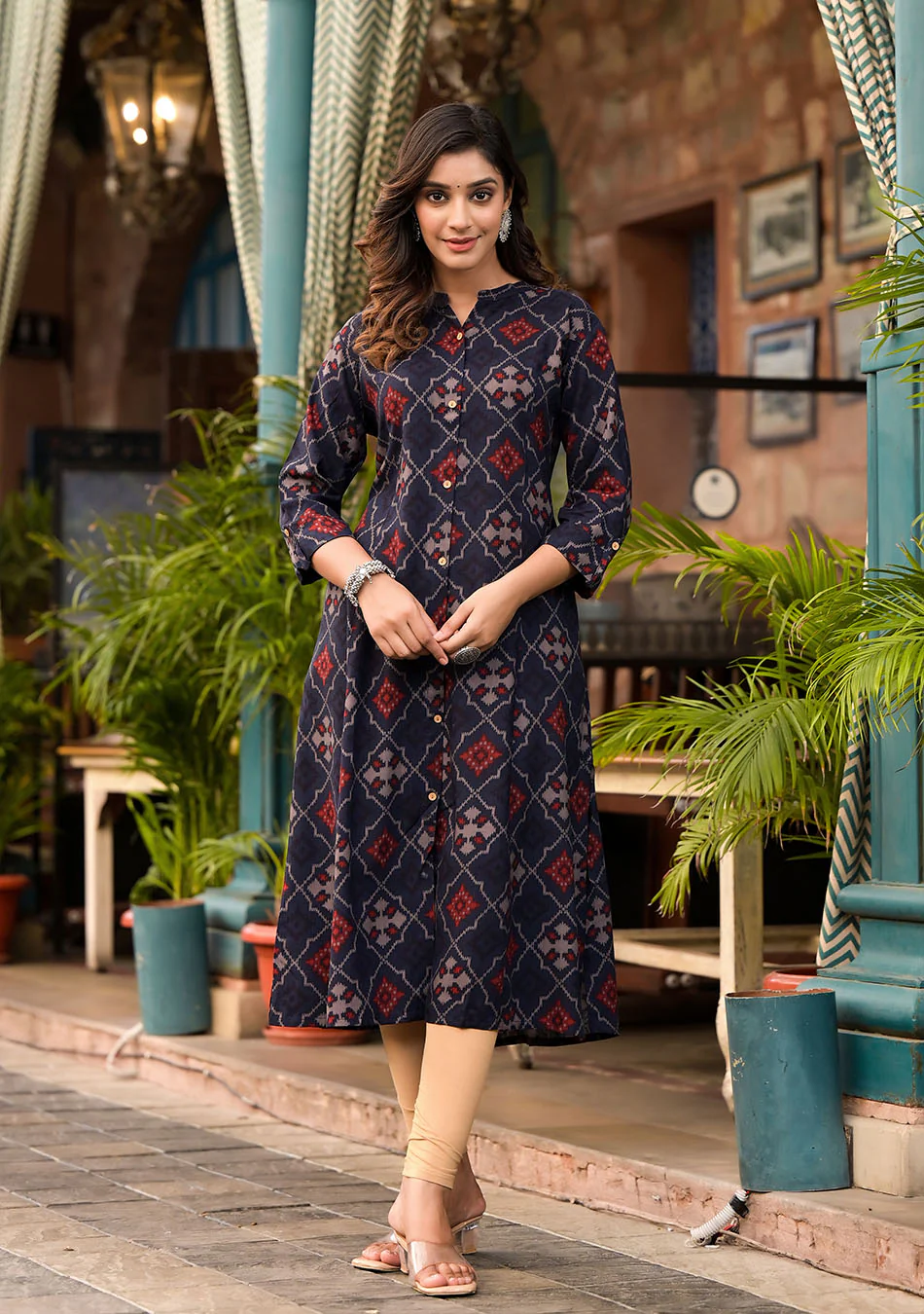 Midnight Indigo Kurta - Image 3