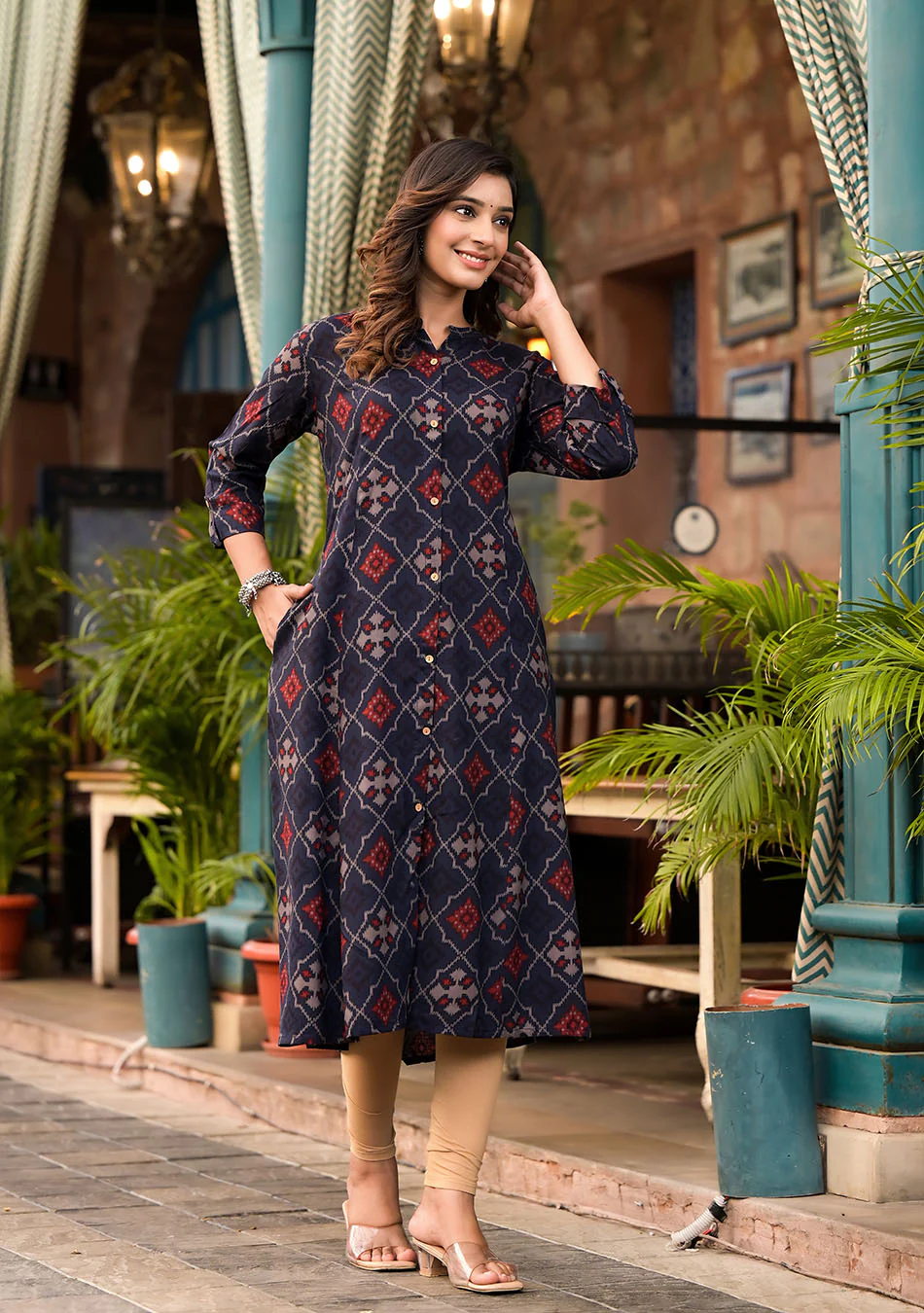 Midnight Indigo Kurta - Image 4