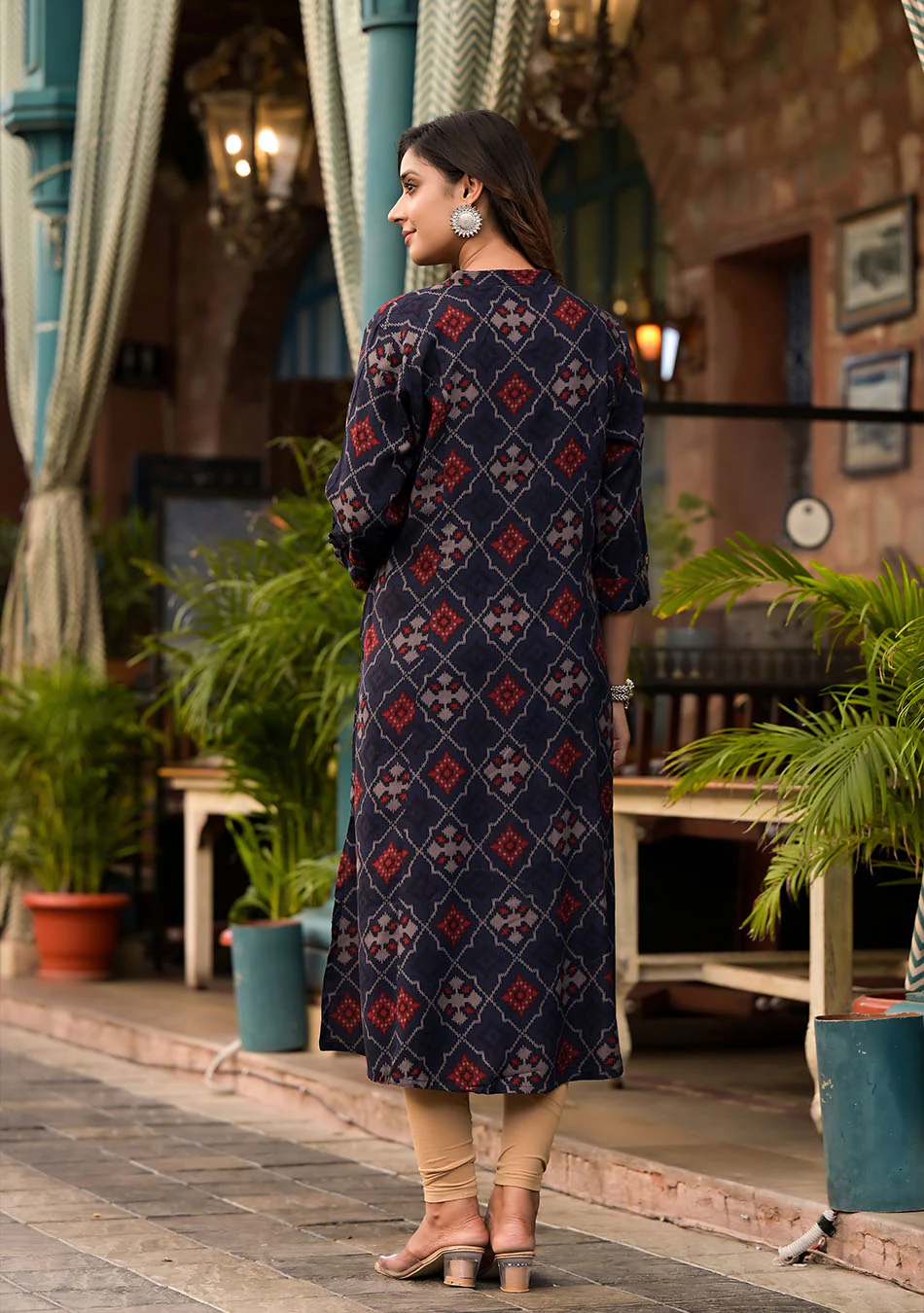 Midnight Indigo Kurta - Image 5