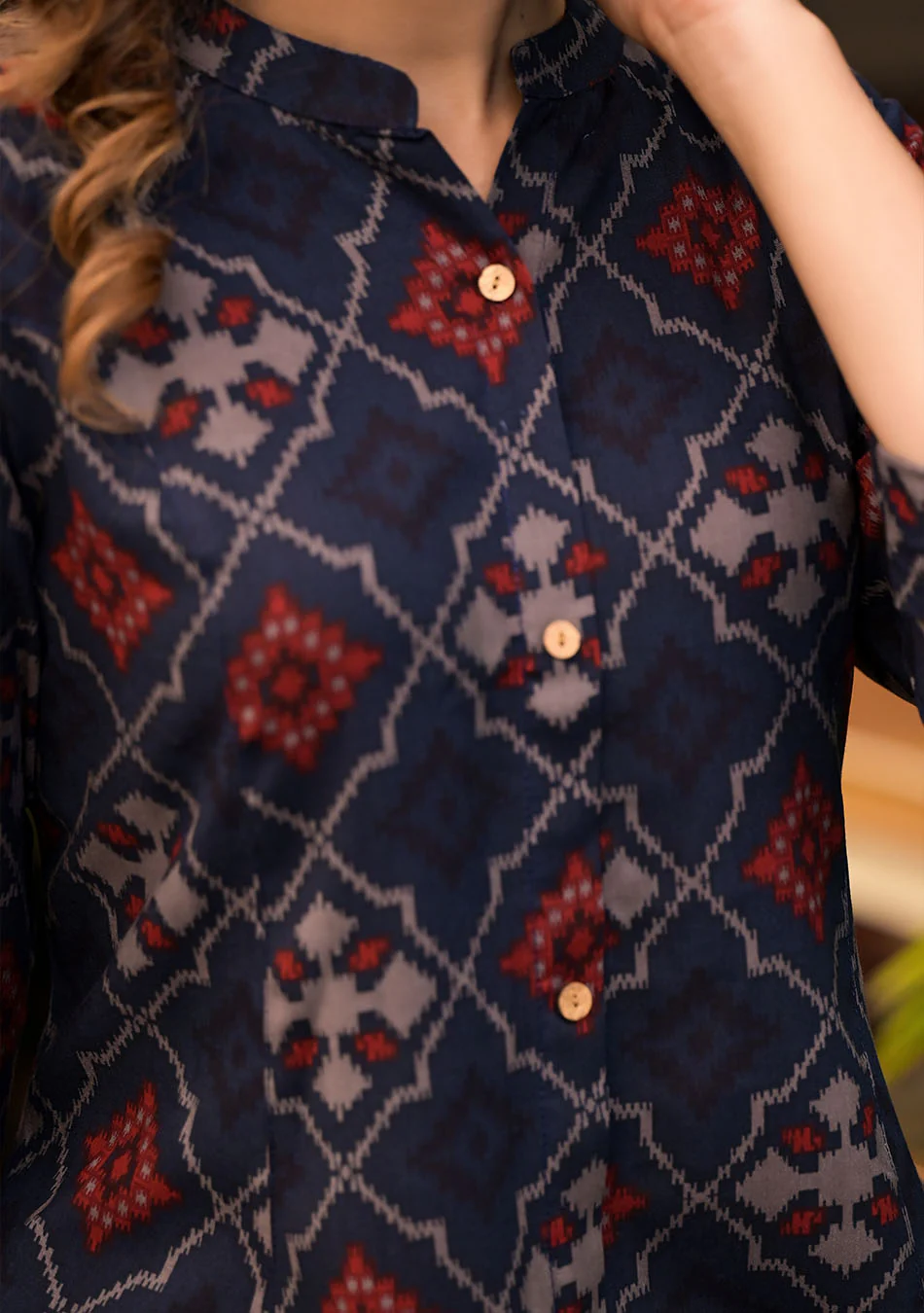Midnight Indigo Kurta - Image 6
