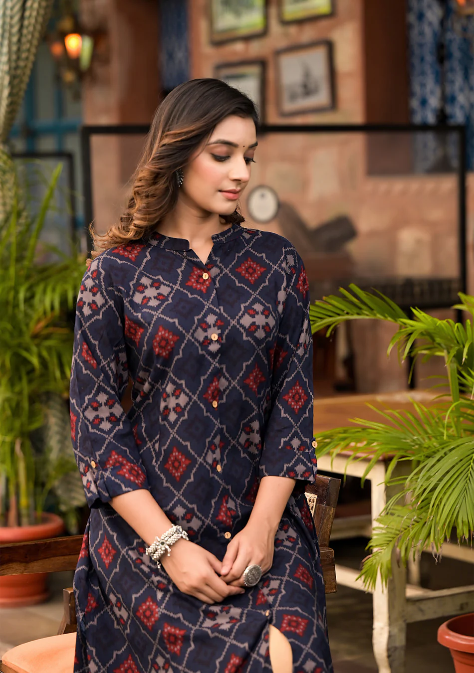 Midnight Indigo Kurta - Image 7
