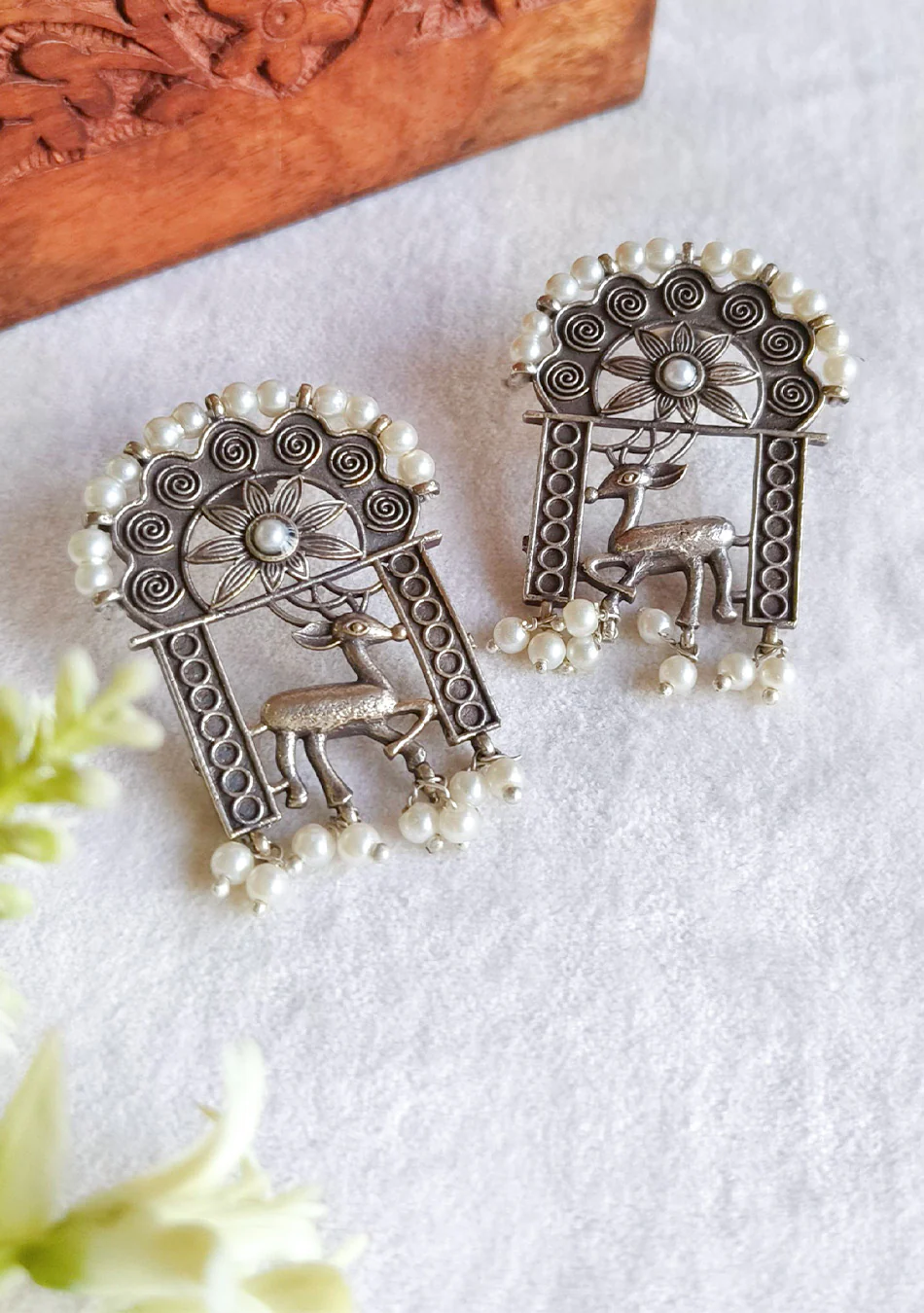 Deer Meadow Earrings - Image 2