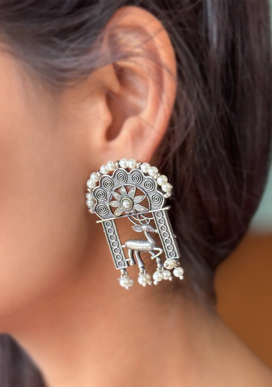 Deer Meadow Earrings - Image 5