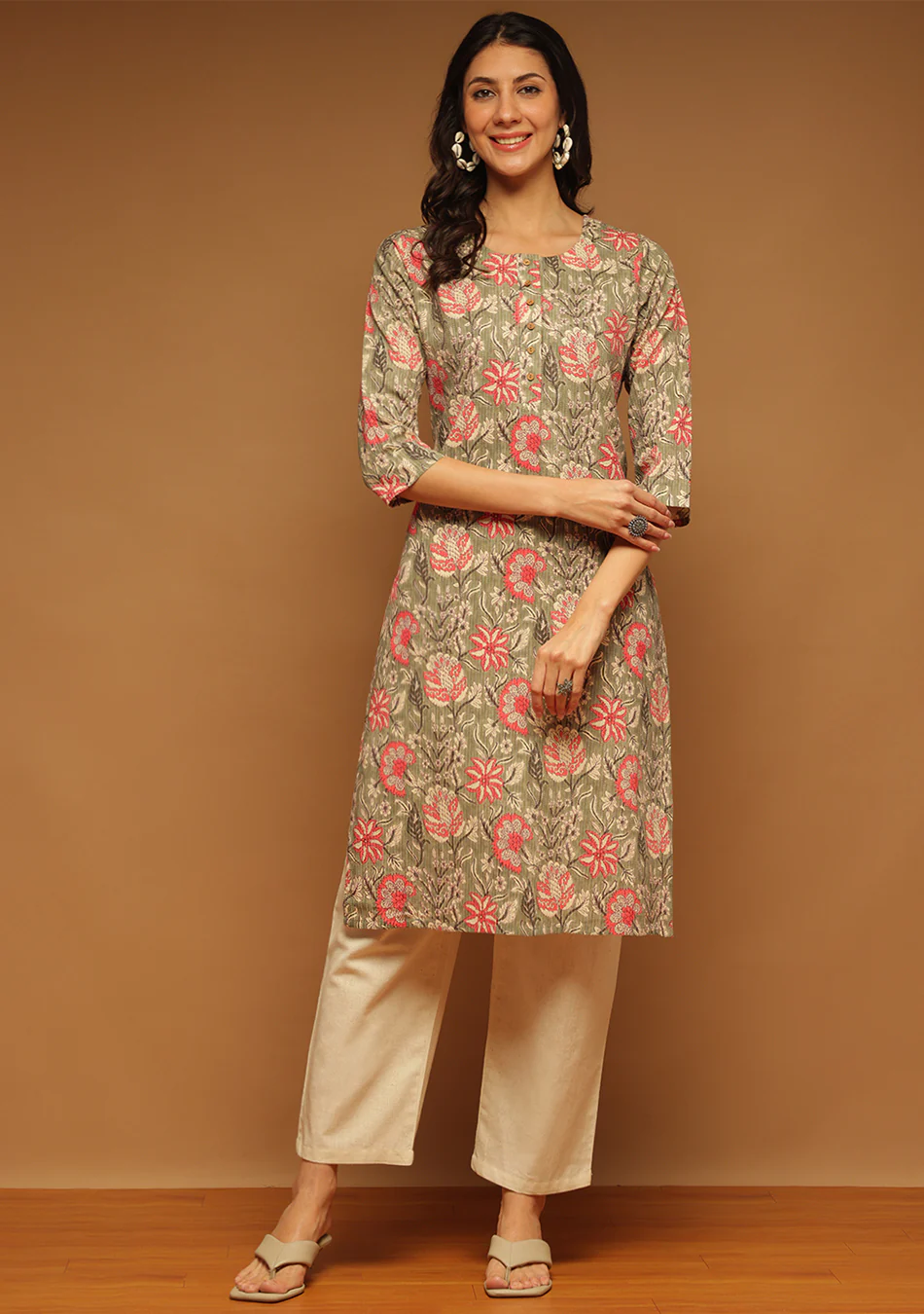 Desert Bloom Kurta - Image 3