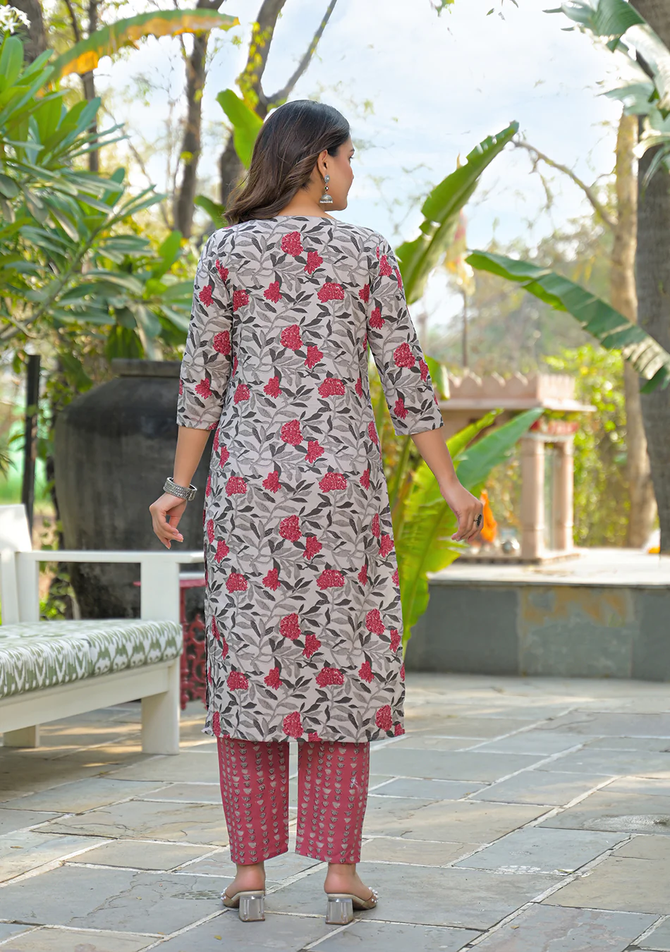 Aravalii Desert Rose Suit Set - Image 5