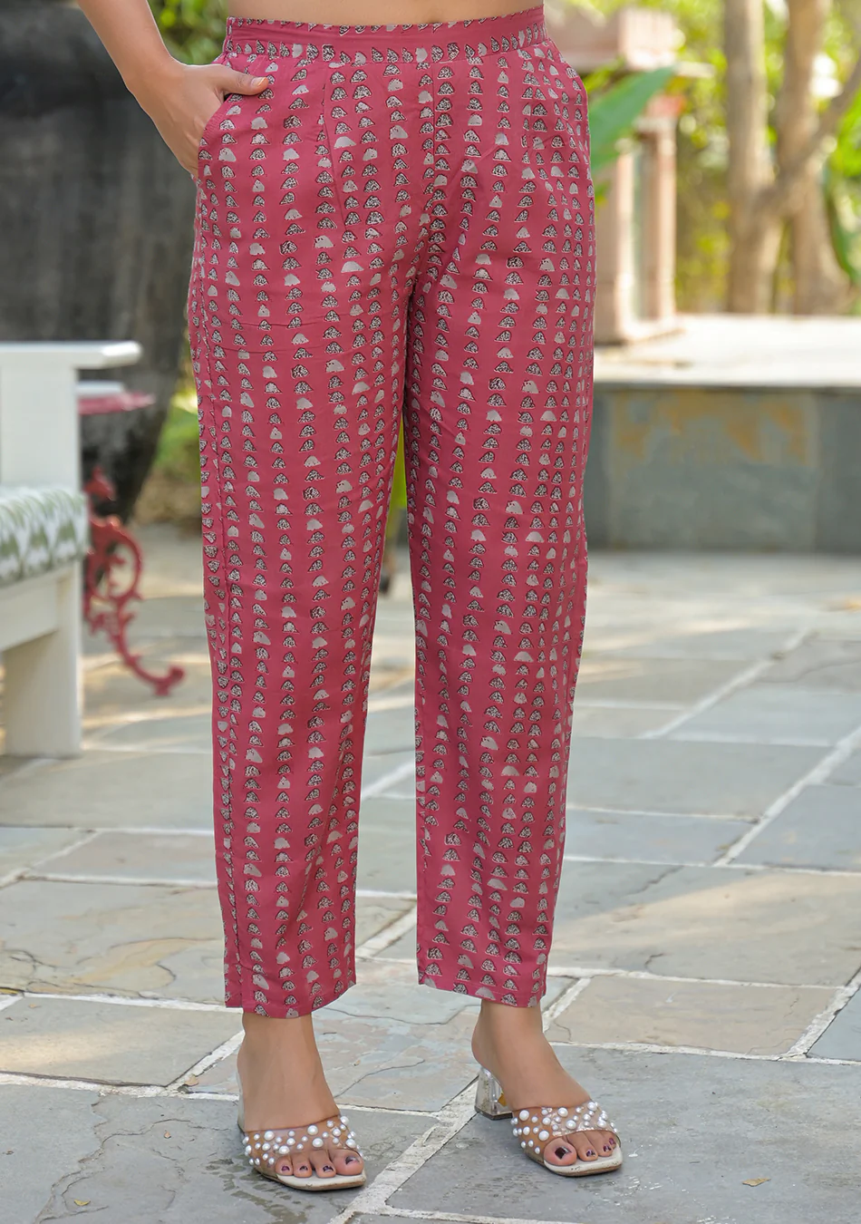 Aravalii Desert Rose Suit Set - Image 8