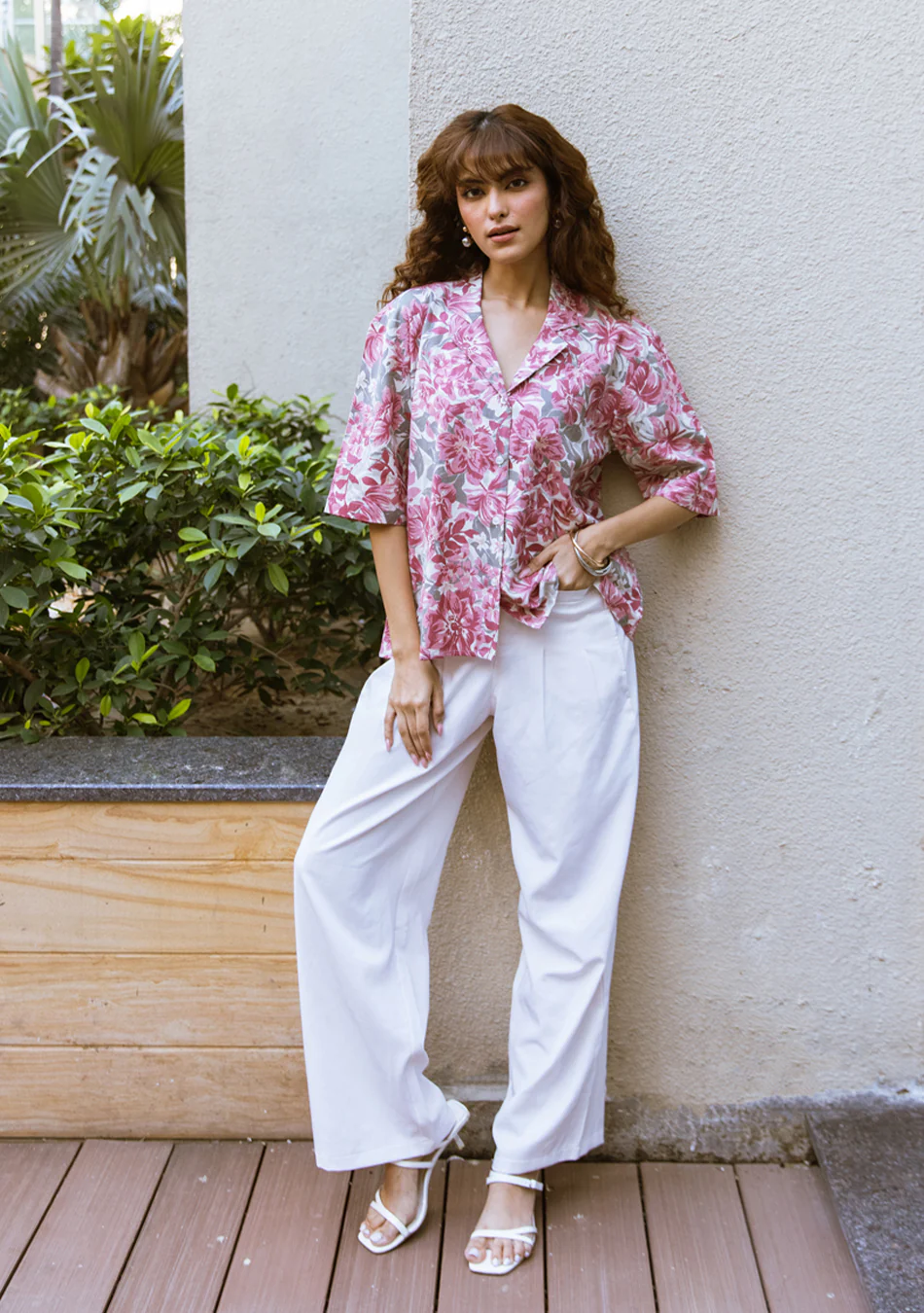 Aravalii Rosé Botanica Relaxed Shirt - Image 2