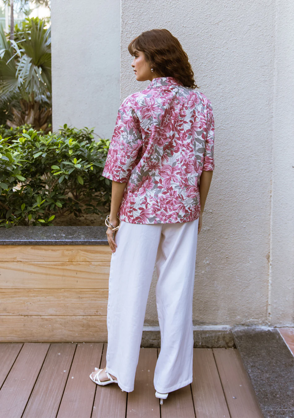 Aravalii Rosé Botanica Relaxed Shirt - Image 3