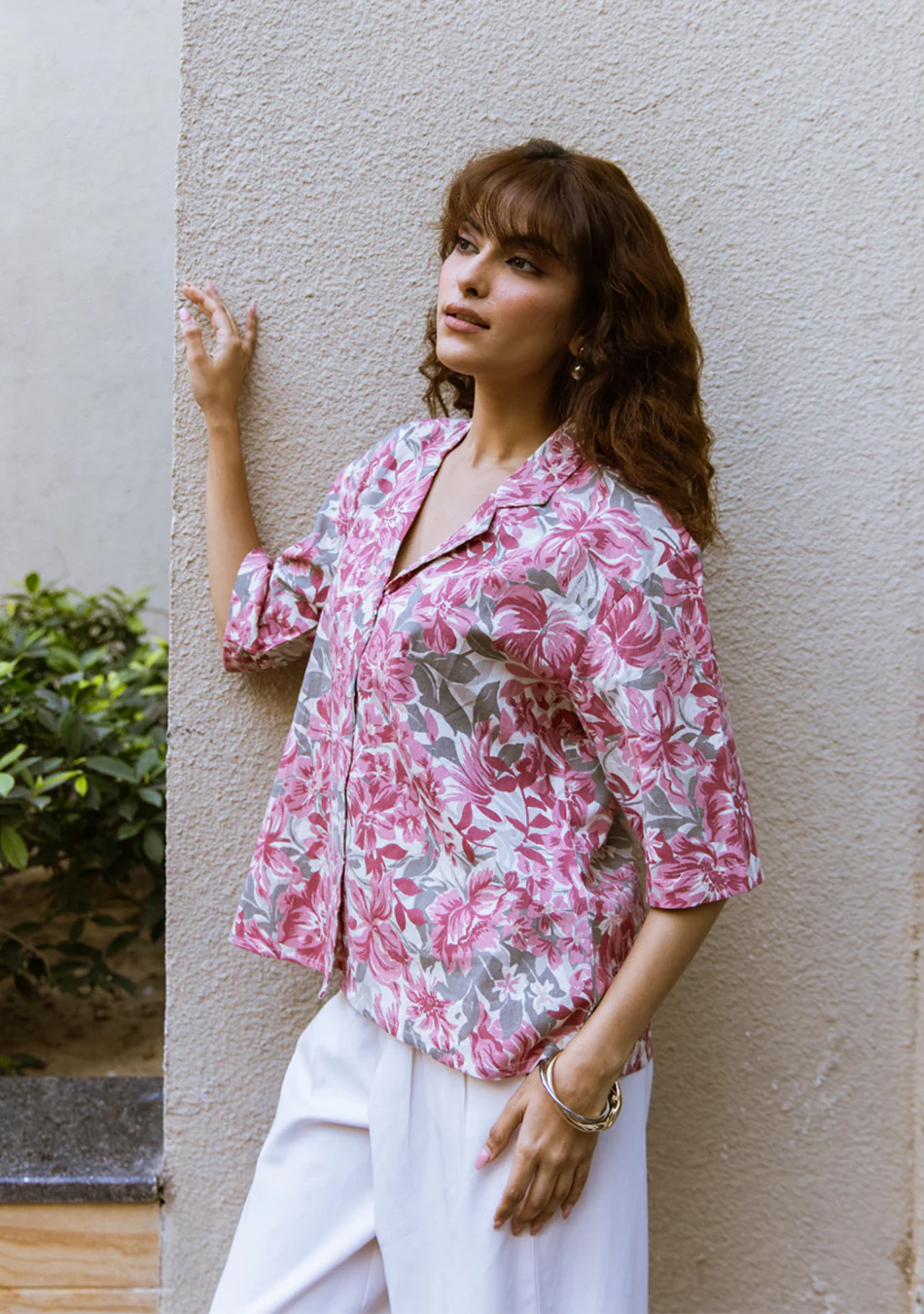 Aravalii Rosé Botanica Relaxed Shirt - Image 5