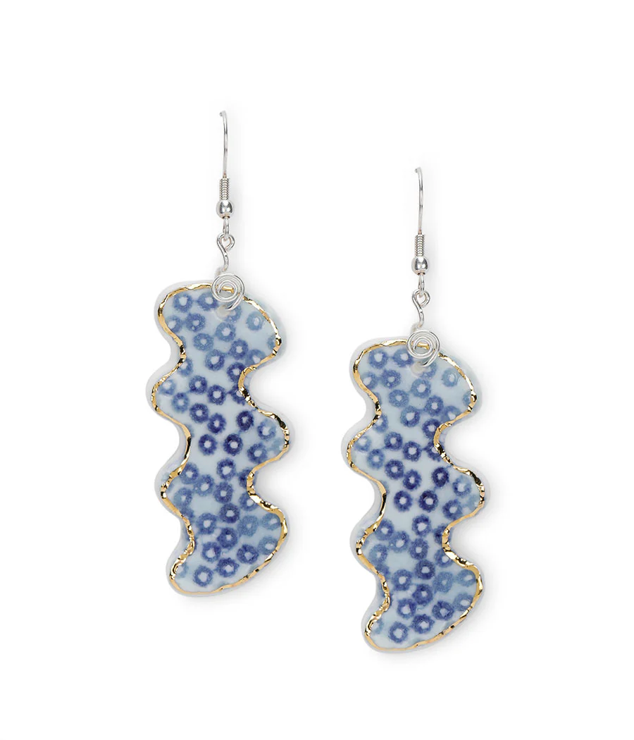 Fluid Form Earrings - Image 4