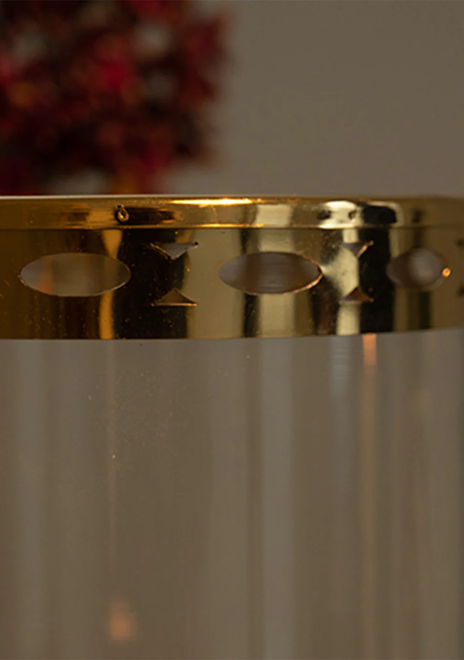 Gold Jar Candle Holder - Image 3