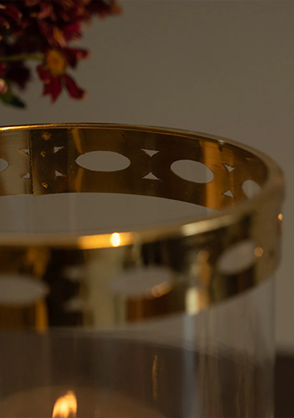 Gold Jar Candle Holder - Image 4