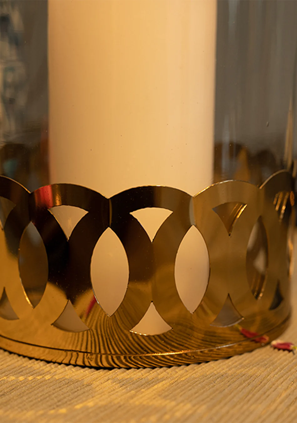 Gold Jar Candle Holder - Image 5