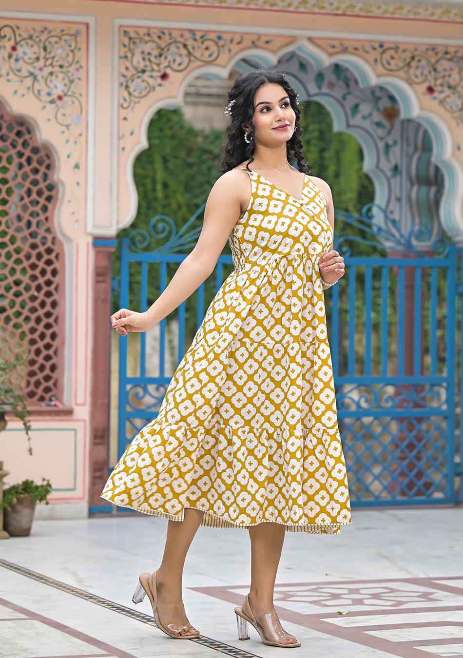 Aravalii Soleil Mosaic Dress - Image 16