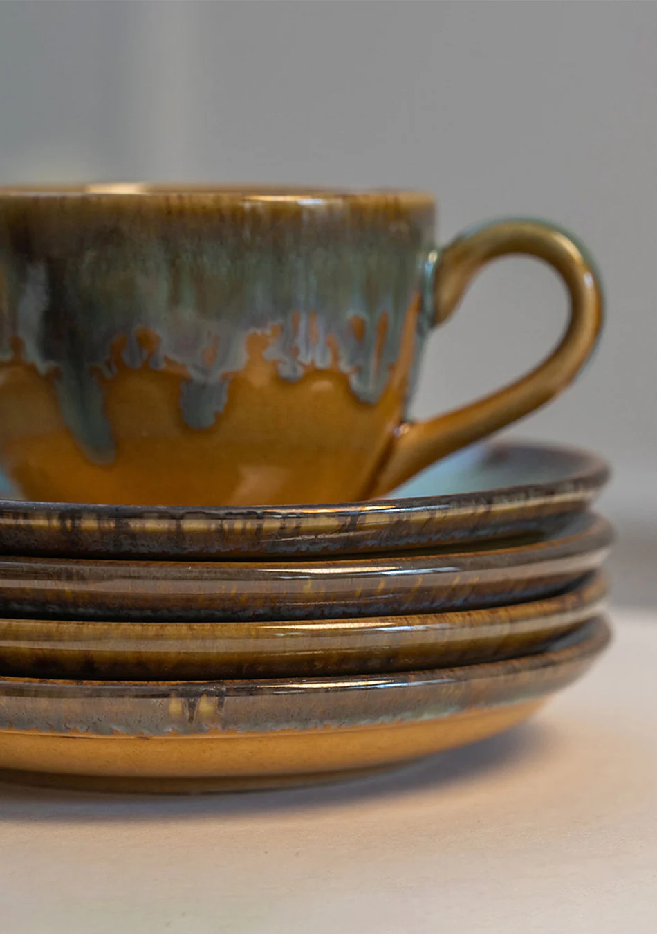 Great Bustard Tea Cups - Handcrafted - Image 10