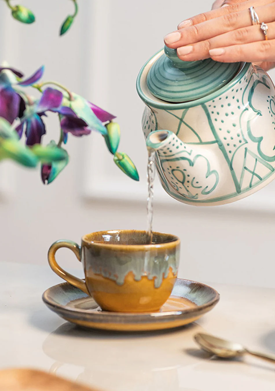 Great Bustard Tea Cups - Handcrafted - Image 3