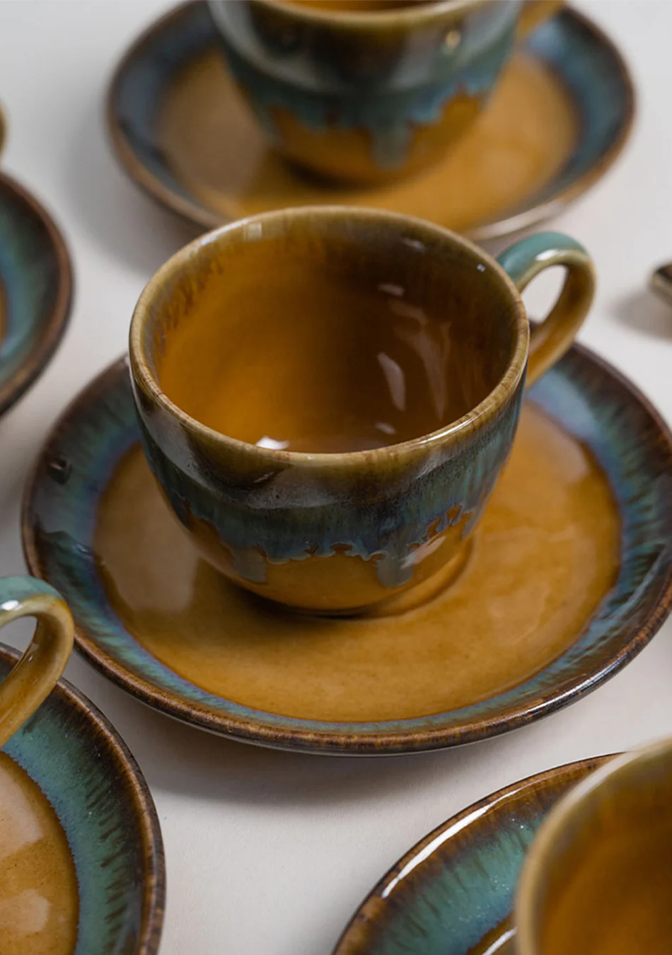 Great Bustard Tea Cups - Handcrafted - Image 4