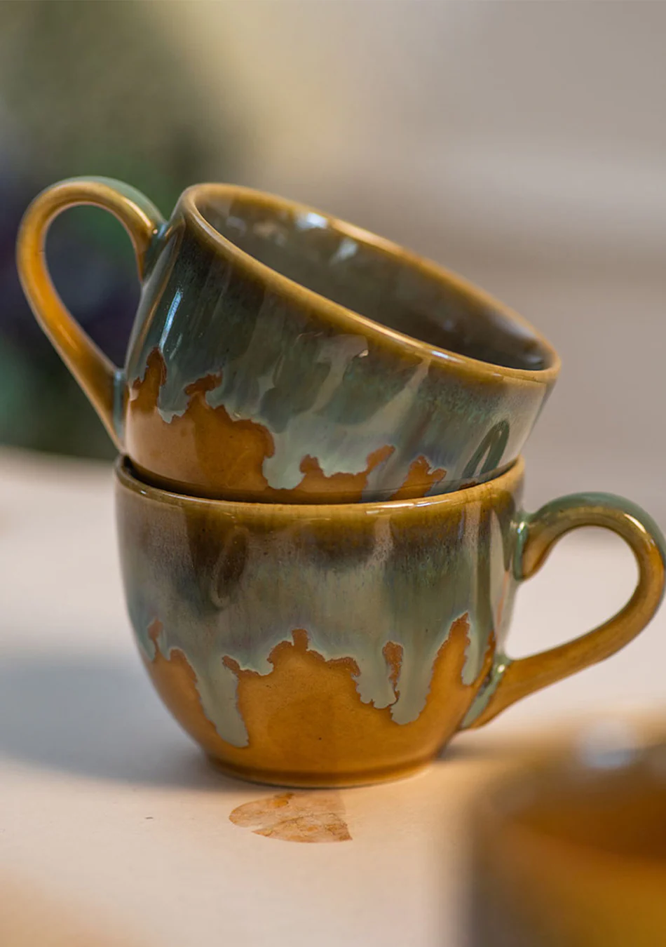 Great Bustard Tea Cups - Handcrafted - Image 5