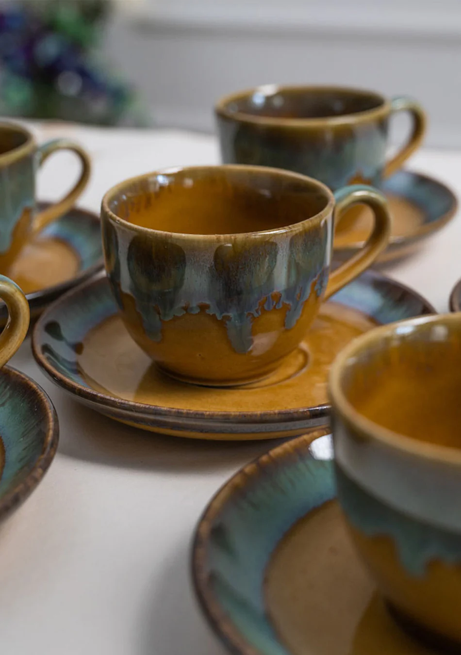 Great Bustard Tea Cups - Handcrafted - Image 7