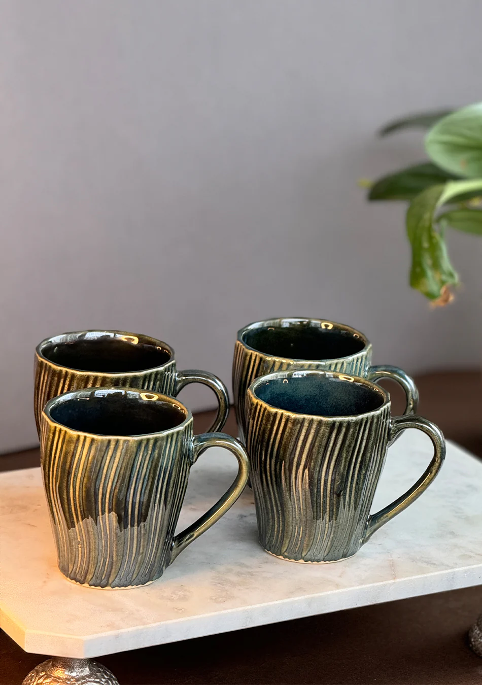 Green Heron Mugs - Handcrafted - Image 4