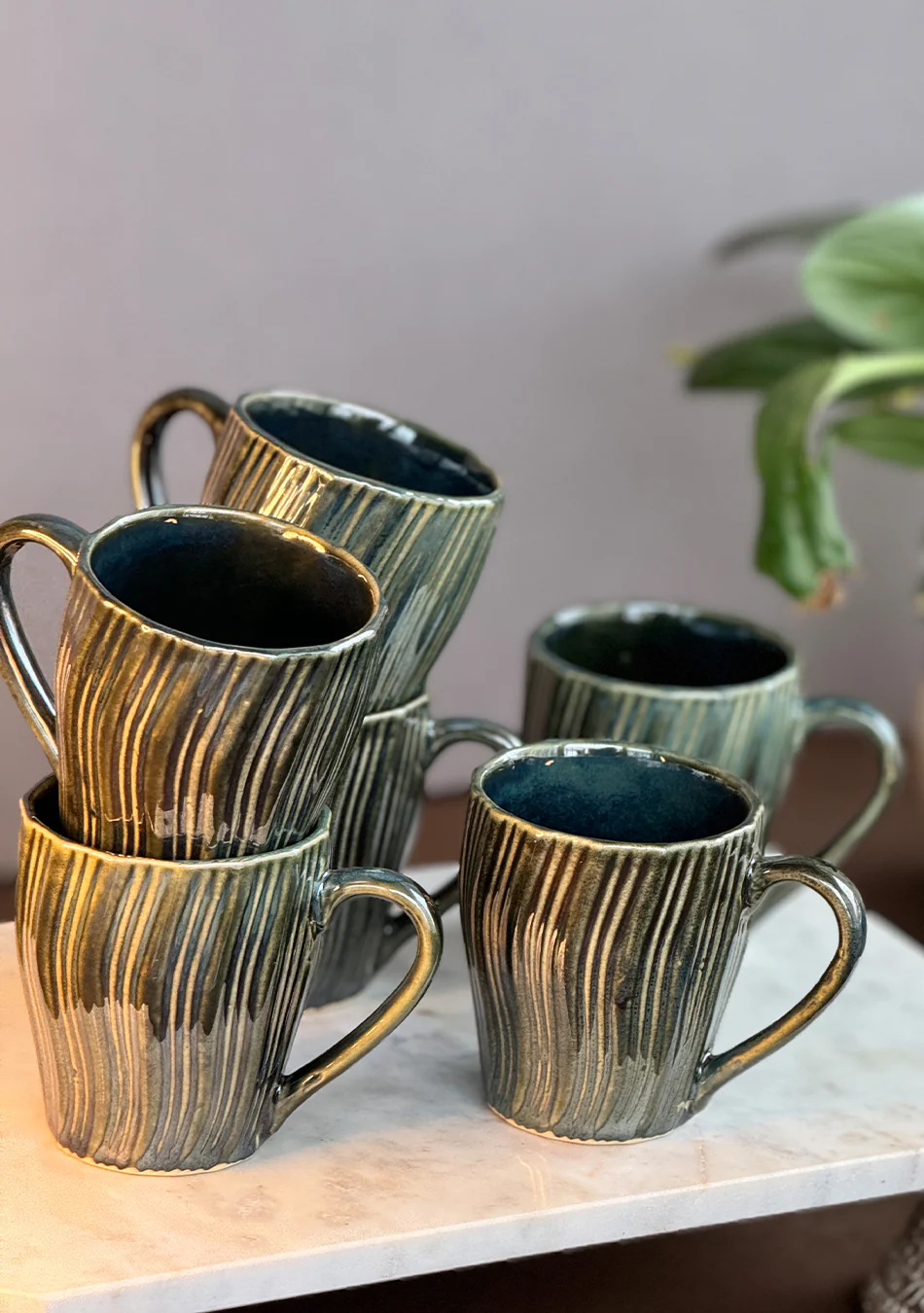 Green Heron Mugs - Handcrafted - Image 6