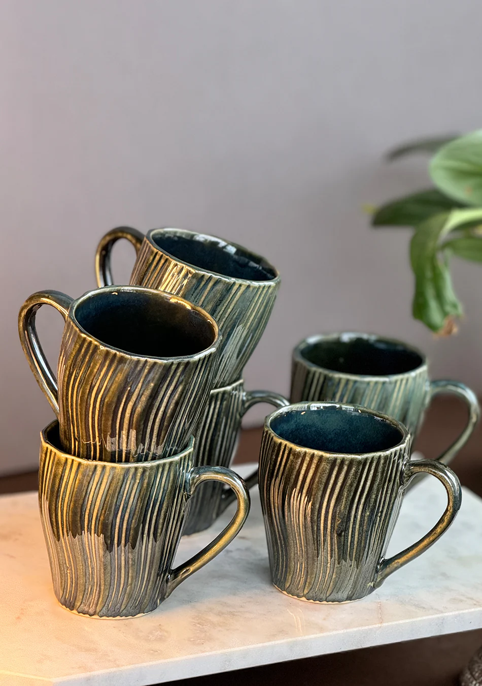 Green Heron Mugs - Handcrafted - Image 7