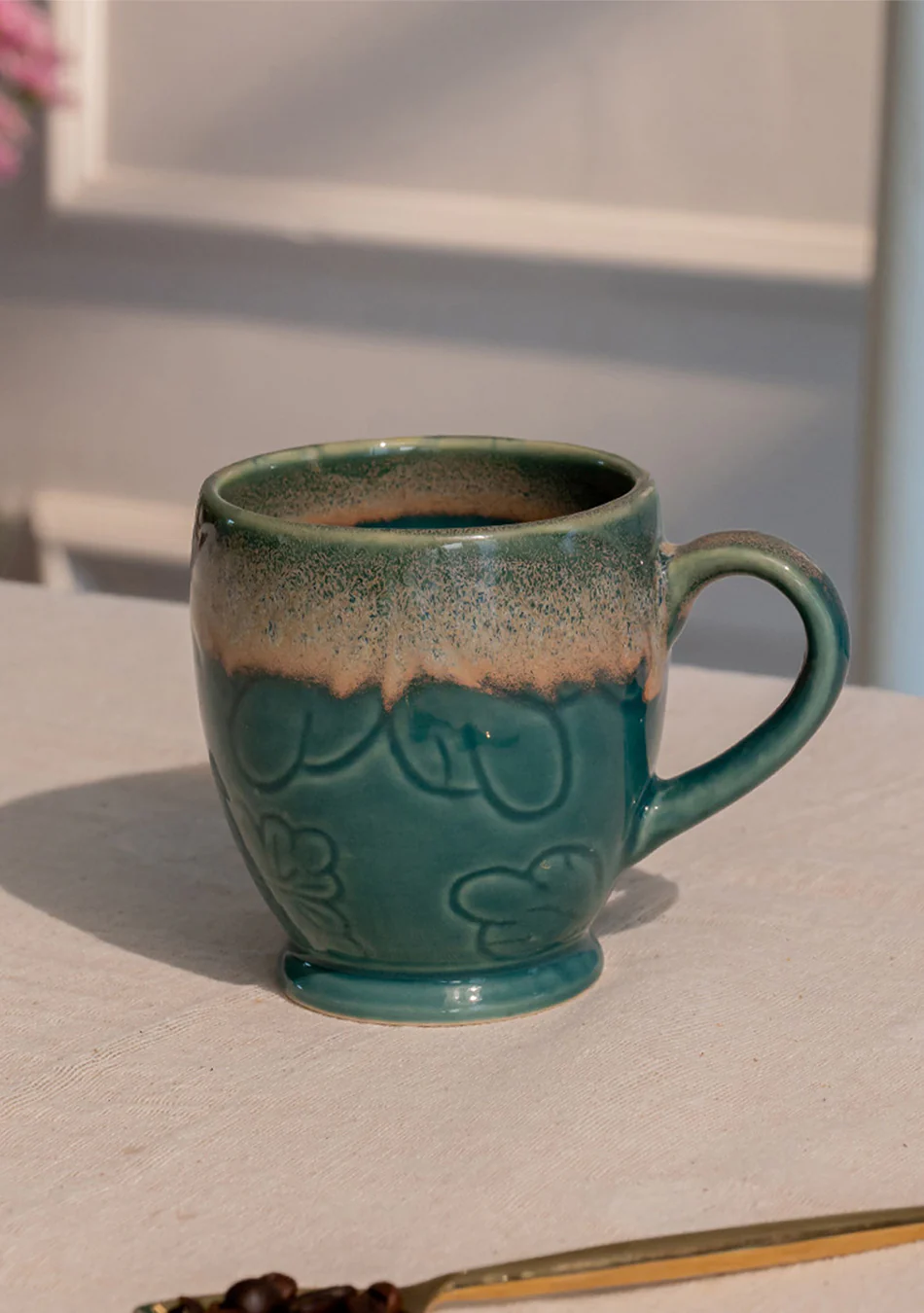 Green Honeycreeper Mugs - Handcrafted - Image 10