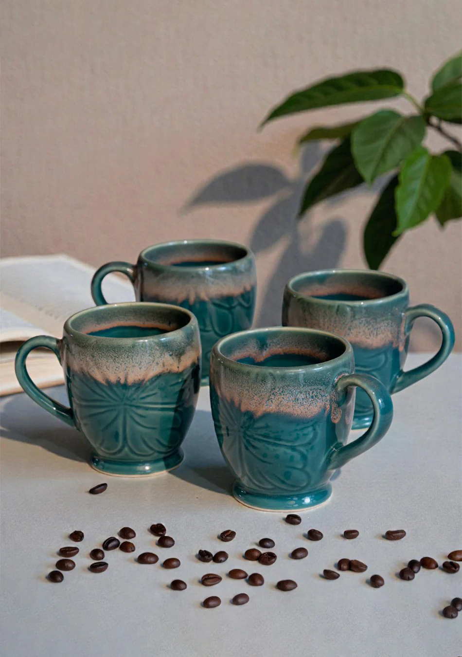 Green Honeycreeper Mugs - Handcrafted - Image 11