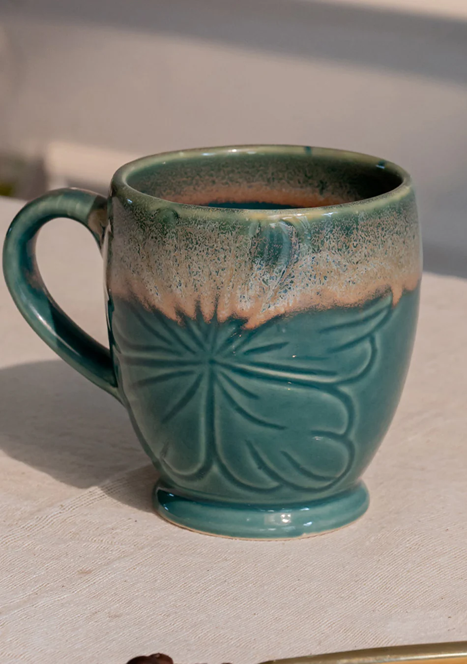 Green Honeycreeper Mugs - Handcrafted - Image 4