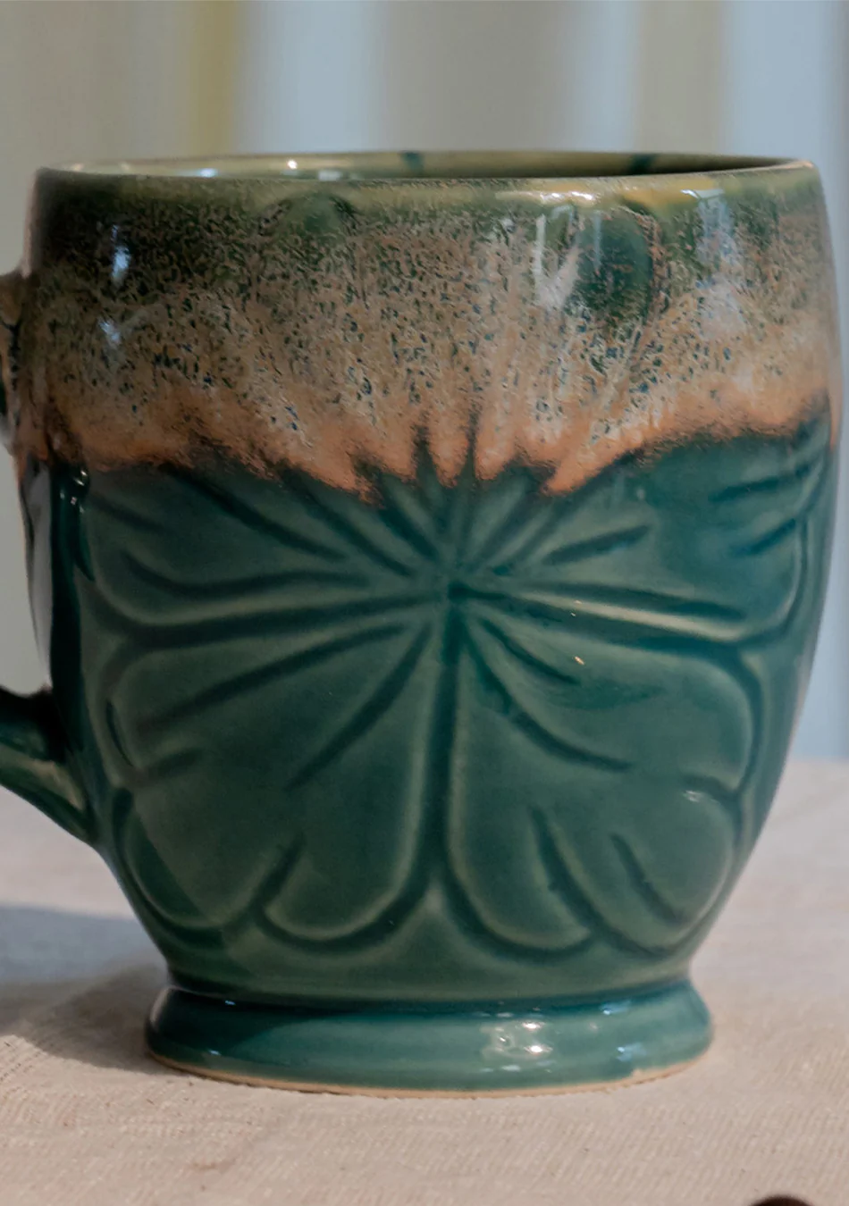 Green Honeycreeper Mugs - Handcrafted - Image 6
