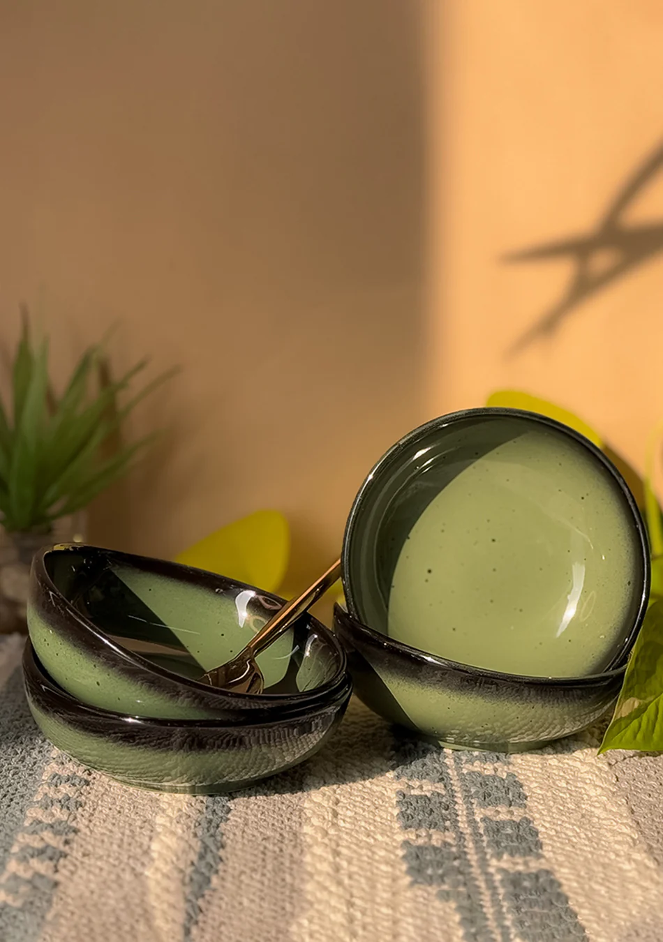 Green Oblong Portion Bowls - Image 3