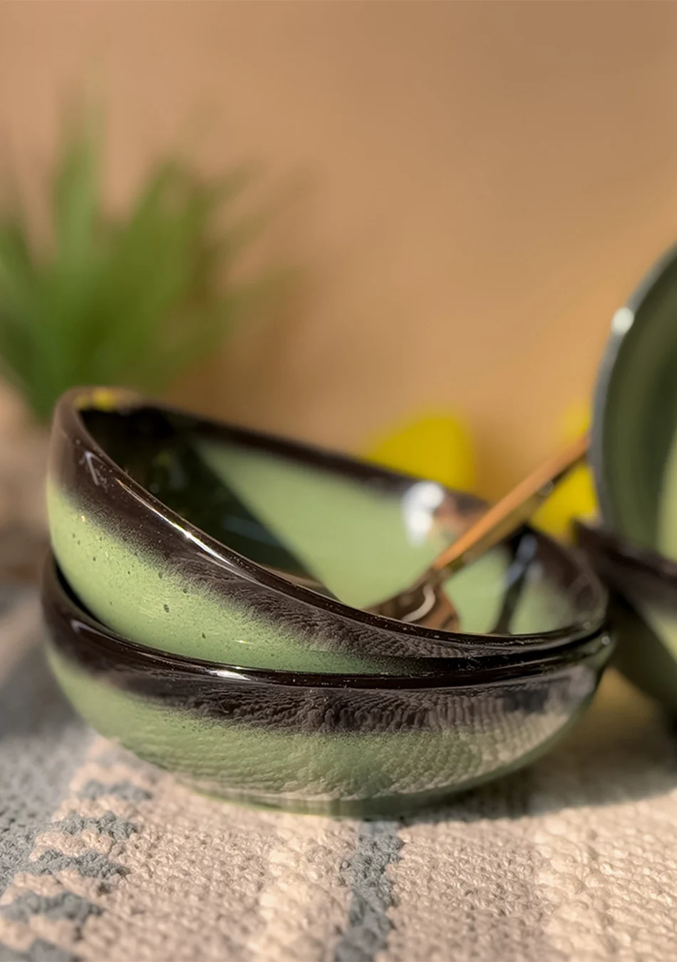 Green Oblong Portion Bowls - Image 8